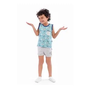 Junior High Quality Cotton Blend And Comfy   Kids Pajama Set 