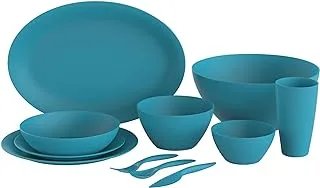 M-DESIGN Lifestyle Tableware 56 PCS Dinner Set (Teal)