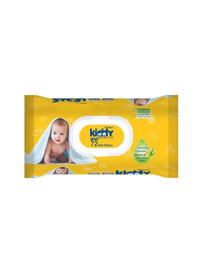 Kiddy 72-Piece Wet Wipes