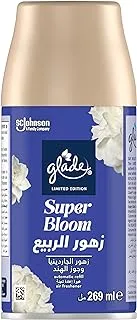 Glade Automatic Spray Refill Super Bloom Air Freshener, For Up To 60 Days Of Automatic Freshness, 269ml