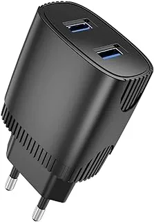 ASPOR A811 2.4 A IQ Home charger + Micro Cable 2 USB - Black