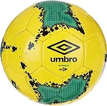 Umbro Neo Trainer HS Soccer Ball, Size 5, Yellow/Black/Alexandrite/Andean Toucan