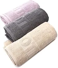 Red Cotton -Pack of 6 Cotton Towel Soft and Absorbent Ideal for Bath, Beach, and Home Use- size 50x100 -multicolor