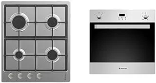 HOOVER Built-In Set : Hob HHG6LSX-EGY + Oven HGEGF2DD + Hood HCH6MXPP-EGY