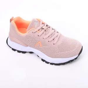 Activ Orange Detail For Nude Pink Lace Closure Sneakers