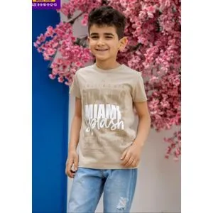 infantimo Elegant Round Cotton T-shirt For Boys