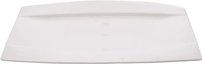 Rosa A12345 Porcelain Rectangular Service Dish, 46 cm Size