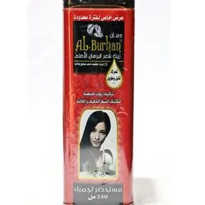 Hair Care Al Burhan Original Natural Oils For Hair 25Herbal Oils In One Mix Of Natural Oils For Thick Hair 250Ml