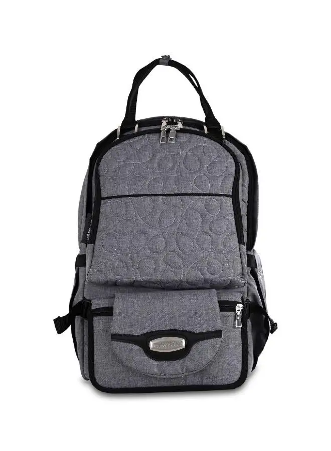 Petit bebe Diaper bag premuim go gray