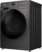 Midea - Washing Machine - Inverter - Steam -1400Rpm -Mf200W90B/Tt - 9Kg - Silver