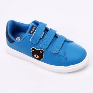 Activ Boys Triple Velcro Blue Sneakers