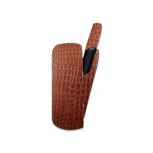 OZO Skins Luxury Brawn Leather Snack (SL111NLS) Sticker For Iqos