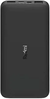 Xiaomi Redmi VXN4305GL Power Bank 10000mAh with Four Ports, High Capacity, Fast Charging, and Compact Design for Reliable and Convenient Power Supply on the Go in Black