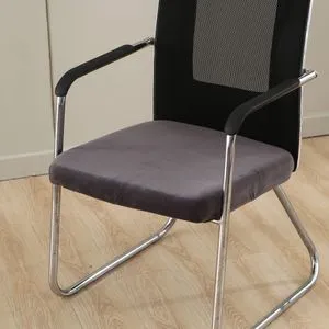 Office Chair Seat Cover Protector Deep Grey