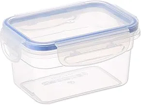 Bager Touch&Lock Rectangular Storage Container 430 Ml, Transparent