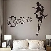 World Cup Personalised Football Wall Stickers Boy Bedroom Home Decor DIY