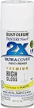 Rust-Oleum 331171 Painter’S Touch 2X Ultra Cover High Gloss Spray - White