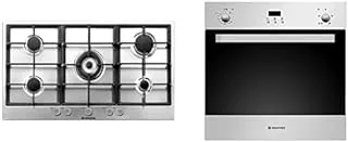 HOOVER Built-In Set : Hob HG953/1SXGH-EGY + Oven HGEGF2DD + Hood HCH9MXPP-EGY