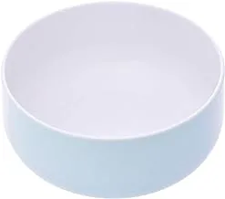 Tunisie Tu-8801625-Lb 1 Piece Of Porcelain Yaka Salad Bowl 25Cm Suitable For Home And Restaurants With Premium Durable Material - Light Blue