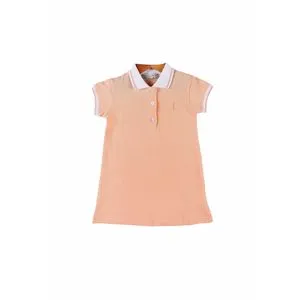 Junior High Quality Cotton Blend And Comfy Polo Dress