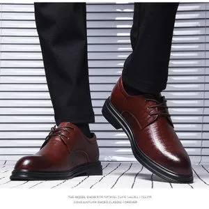 Fashion Business Formal Wear Men's Casual Men's Leather Shoes British Style