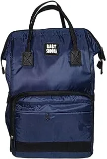 Baby Shoora Waterproof Baby Diaper Backpack For Unisex-Navy