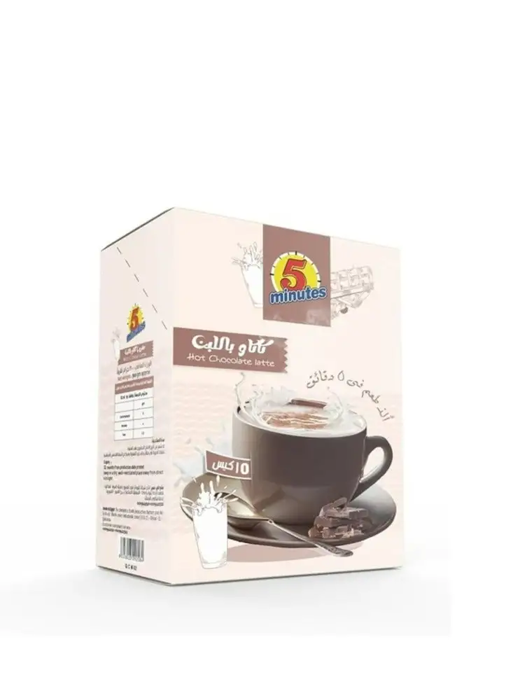 5 minutes Hot Chocolate Latte 10 Sachet -300g