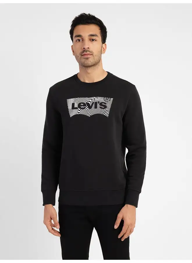 Levi's Men's Brand Logo Crew Neck Sweatshirt