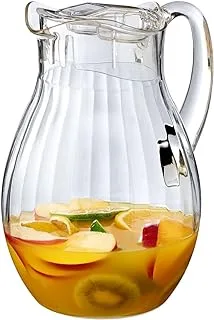 Hec BP-87-C Acrylic Jug, 2.33 Liter Capacity, Transparent