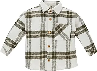 DeFacto Baby Boys Regular Fit Shirt Neck A8274A5 Long Sleeve Long Sleeve Shirt