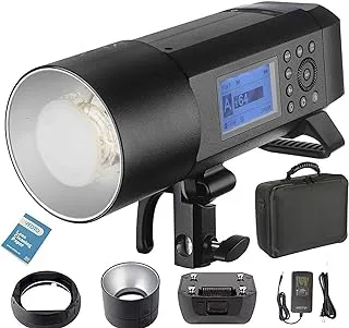 Godox AD400Pro 400Ws TTL All-in One Outdoor Flash GN72 1/8000 HSS Battery-Powered with Lithium Battery 0.01-1s Recycle Time for Canon/Nikon/Sony/Olympus/Panasonic