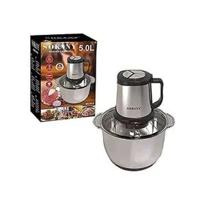 Sokany (SK-7015) Stainless Steel Chopper, 5L, 800W