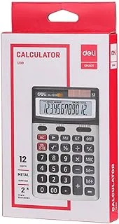 Deli E1239 12 Digit Desktop Calculator