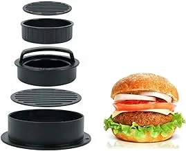 3 in 1 Burger Press, Hamburger Press Patty Stuffed Burger Maker, Hamburger Press for Grilling Hamburger Patties Beef Veggie Burger BBQ Barbecue Grill - Assorted Colors