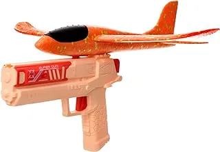 High Quality Foam gun with plane Toy For Kids For Endless Hours Of Entertainment - Multi Colour