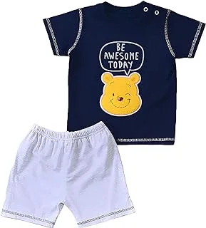 Jockey M M Boys Set Of 2 Pieces Printed Be Awesome Today Pajama Set