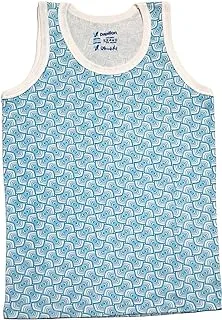 Papillon Boys Sleeveless Undershirt Printed Shapes Base Layer Top