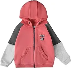 junior Kids Baby Boy Full Zipper Hoodie Work Utility Outerwear (pack of 1)