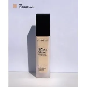 Cybele Ultra wear Foundation & Concealer -  01 Porcelain