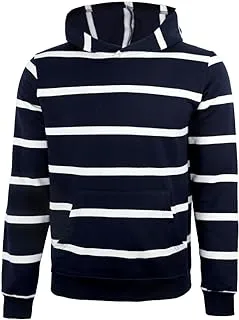 mens ACTIV STRIPPED HOODIE SWEATSHI Sweatshirt