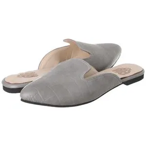 AM EGYPT Elegant Women Crocodile Mules-Gray