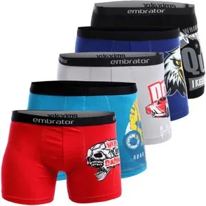 Embrator Bundle OF Five Mens Boxers