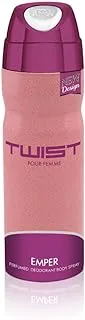 Emper Body Spray Twist Pour Femme 200ml