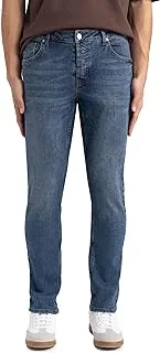 DeFacto Mens Pedro-Slim Fit Denim C1812AX Denim Trousers