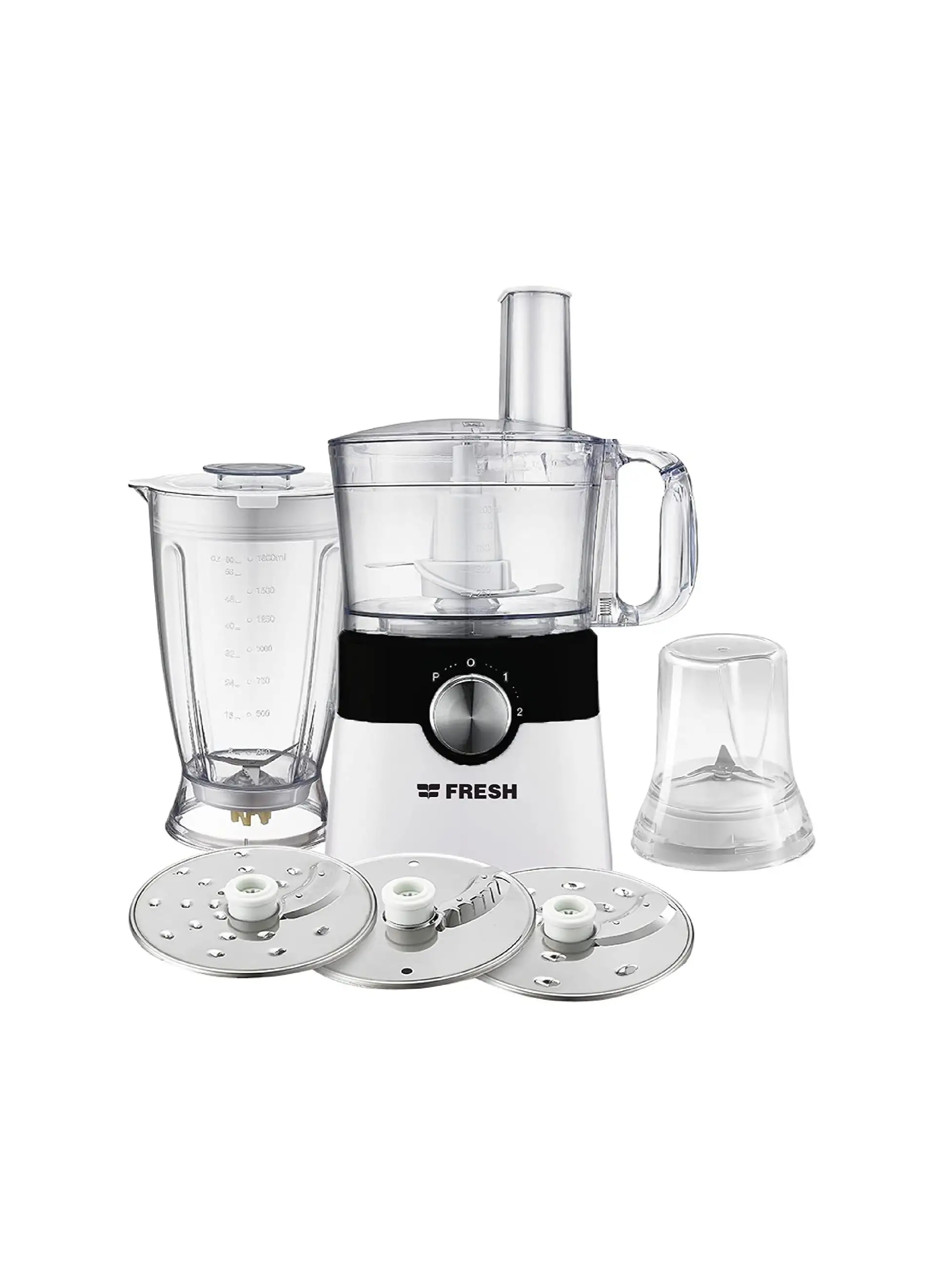 Fresh Food Processor FP402 7 In 1 1000W Black