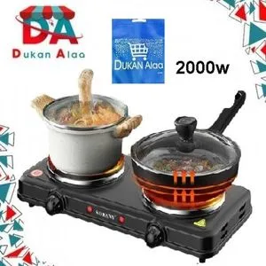 Sokany Electric Stove 5107 -2000 W + Gift Bag Dukan Alaa