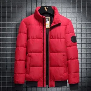 Fashion Men's Padded Casual Jacket Men's Thickened Fashion Jacket