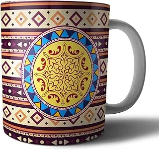 Ceramic Mug Indian Art