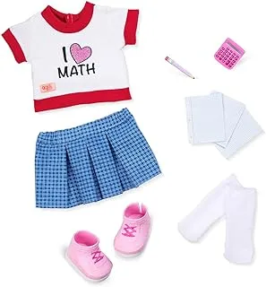 Our Generation Math Class Outfit w/Calculator