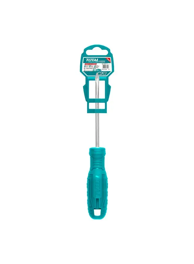 TOTAL Phillips Screwdriver Teal / Grey 2x125mm